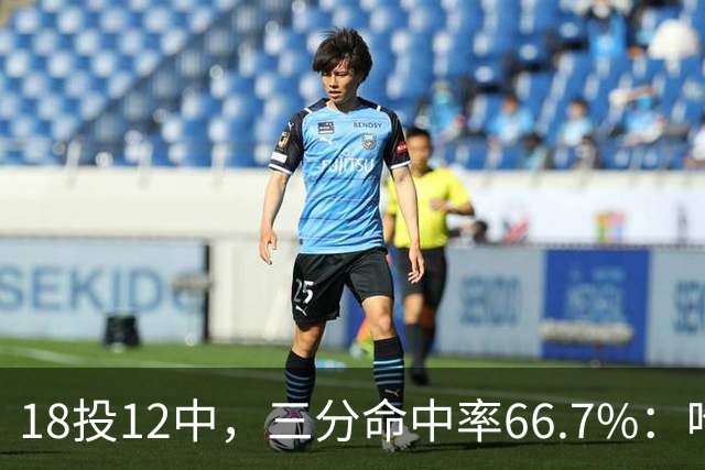 18投12中，三分命中率66.7%：哈登米切尔喂出的新武器